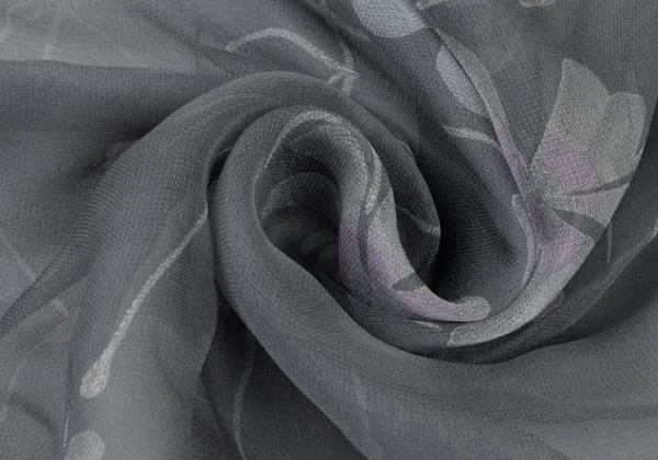 EMPORIO ARMANI Silk Floral Printed See-Through Stole K-147015_008