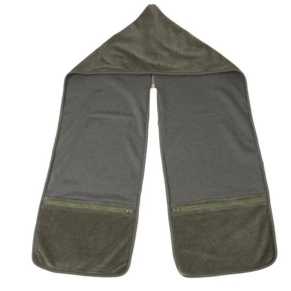 TSUMORI CHISATO Zip Design Fleece Stole Green Free K-147016_001