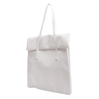 Plantation Synthetic Leather Flap Tote Bag