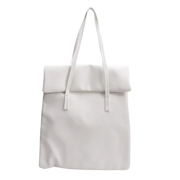 Plantation Synthetic Leather Flap Tote Bag K-147018_002
