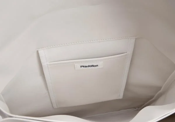 Plantation Synthetic Leather Flap Tote Bag K-147018_010