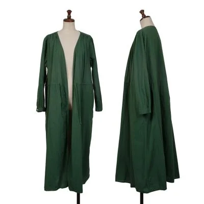 pitchoune Cotton Waist Cord Long Cardigan