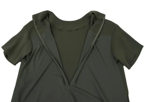 L'EQUIPE YOSHIE INABA Switching Short Sleeve Dress K-147036_011