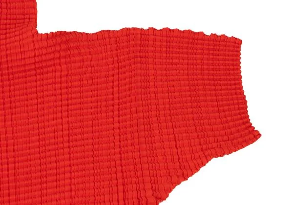 ISSEY MIYAKE Stretch Pleated High Neck T-shirt K-147057_005