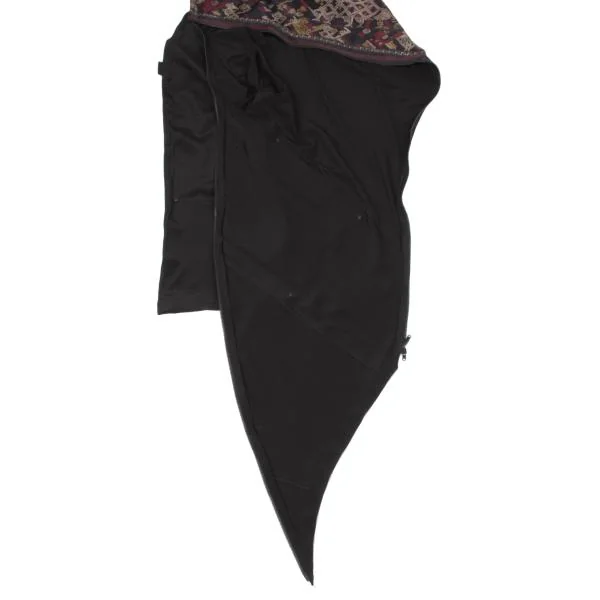 Yohji Yamamoto FEMME Ethnic Pattern Switching Zip Design Pants K-147072_012