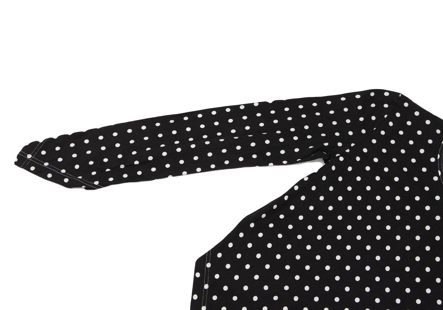 コムコム コムデギャルソンCOMME des GARCONS ドット裾バイアス