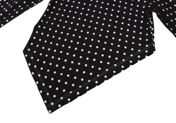 COMME des GARCONS Dot Asymmetrical Long Sleeve T Shirt K-147074_007