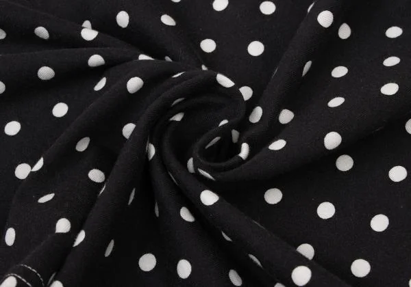COMME des GARCONS Dot Asymmetrical Long Sleeve T Shirt K-147074_010