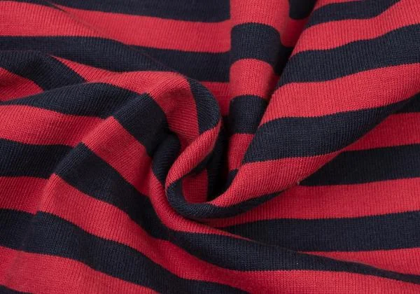 コムコム コムデギャルソンCOMME des GARCONS 製品洗いネックパッチボーダー長袖カットソー 赤紺S 【レディース】 コムコム コムデギャルソンCOMME des GARCONS 製品洗いネック