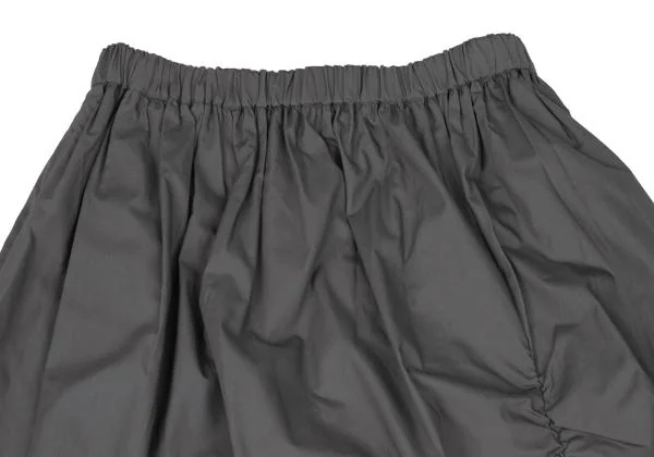 COMME des GARCONS Cotton Shirring Asymmetry Skirt K-147078_004