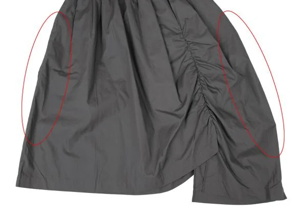 COMME des GARCONS Cotton Shirring Asymmetry Skirt K-147078_007