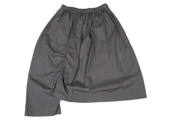 COMME des GARCONS Cotton Shirring Asymmetry Skirt K-147078_012