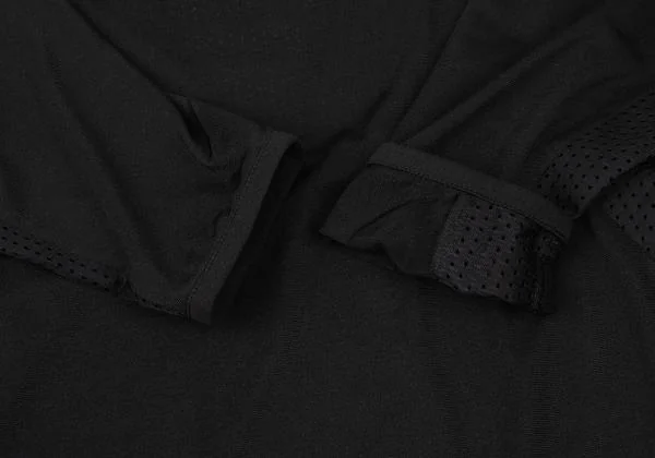JUNYA WATANABE COMME des GARCONS Sheer Mesh Switching T-shirt K-147083_007