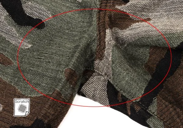 JUNYA WATANABE Wool Camouflage Straight Pants K-147085_003