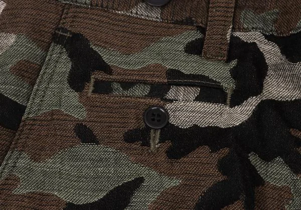 JUNYA WATANABE Wool Camouflage Straight Pants K-147085_006