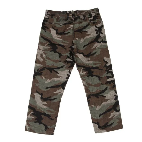 JUNYA WATANABE Wool Camouflage Straight Pants K-147085_012