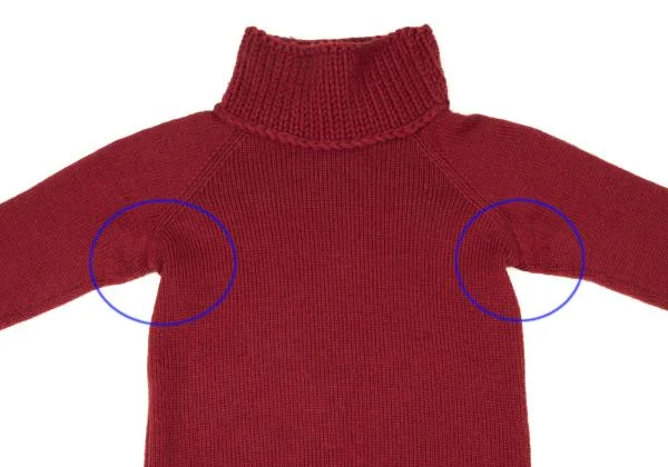 ARMANI JEANS Turtleneck Wool Knit Sweater K-147096_003