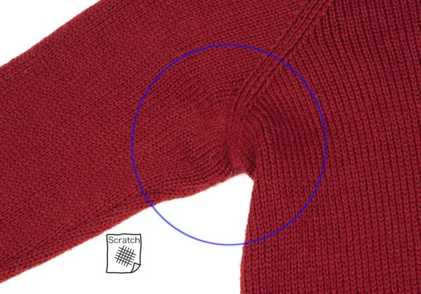 ARMANI JEANS Turtleneck Wool Knit Sweater K-147096_004