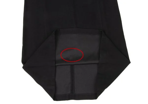アルマーニジーンズARMANI JEANS ポケットデザインフリース半袖ワンピース 黒38 K-147099_008