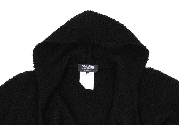 'S MaxMara Stole Design Hoodie Low Gauge Knit Bolero K-147104_004