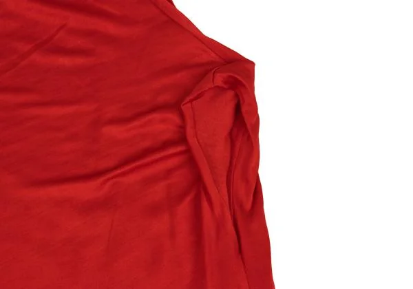 Yohji Yamamoto FEMME Drape Neck Silk Top K-147107_006