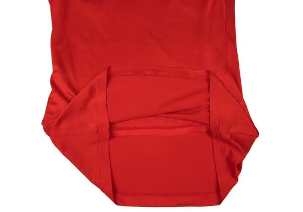 Yohji Yamamoto FEMME Drape Neck Silk Top K-147107_008
