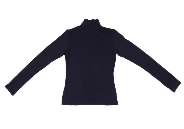 Yohji Yamamoto FEMME Logo Tab Turtle Neck T Shirt K-147108_010