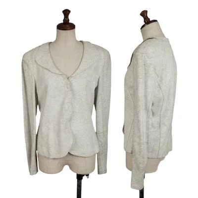 GIORGIO ARMANI Cracked Leather Jacket