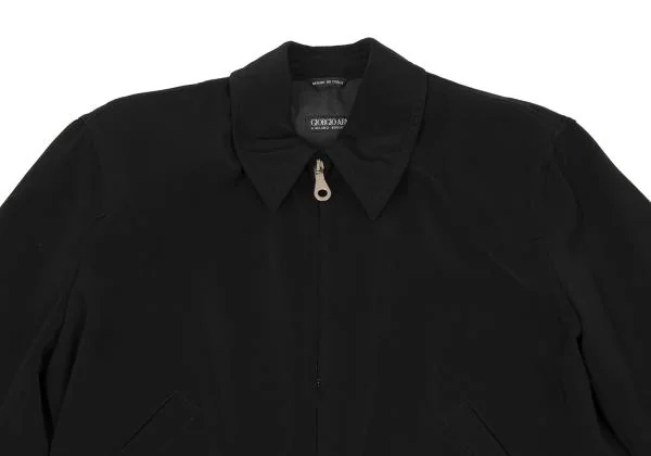 GIORGIO ARMANI Poly Zip Up Blouson K-147125_003