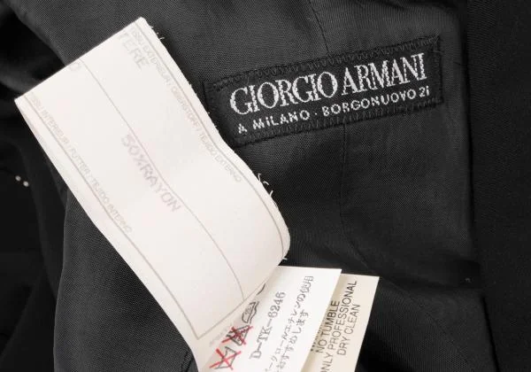 GIORGIO ARMANI Poly Zip Up Blouson K-147125_016