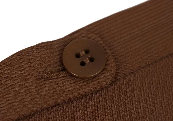 ジョルジオ アルマーニGIORGIO ARMANI レーヨンシルクショートパンツ 茶40 K-147131_003