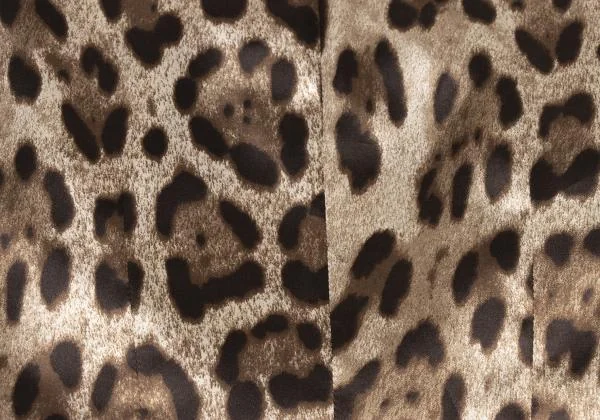 DOLCE&GABBANA Leopard Switching Polywool Gilet Vest K-147144_013