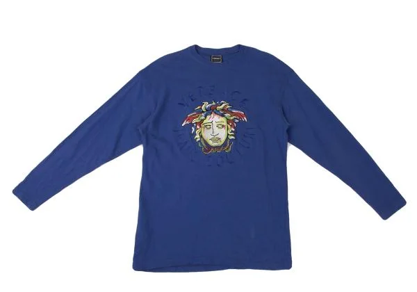 VERSACE JEANS COUTURE Medusa Embroidery T-shirt K-147147_003