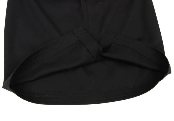 ジャンニヴェルサーチGIANNI VERSACE フリンジ装飾台形スカート 黒M位 K-147151_011