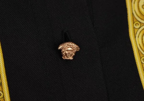 ジャンニヴェルサーチGIANNI VERSACE フローラルバロックプリントシャツ マルチ40 K-147154_005