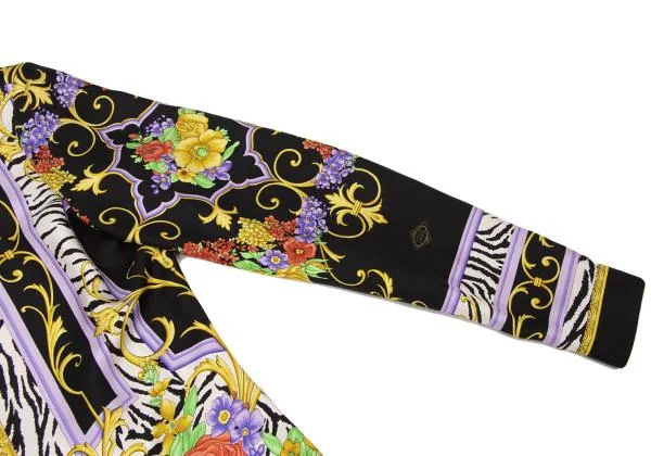 ジャンニヴェルサーチGIANNI VERSACE フローラルバロックプリントシャツ マルチ40 K-147154_006