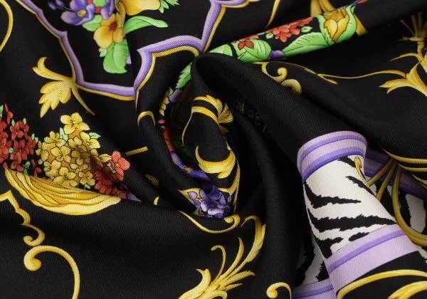 ジャンニヴェルサーチGIANNI VERSACE フローラルバロックプリントシャツ マルチ40 K-147154_014
