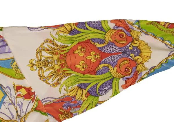 ジャンニヴェルサーチGIANNI VERSACE フラッグプリントボタンダウンシャツ マルチ38 K-147155_008