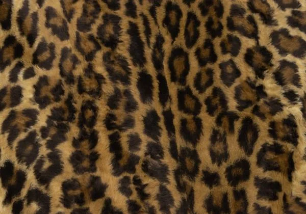 GIANNI VERSACE Leopard Fur Trapezoid Skirt K-147159_009