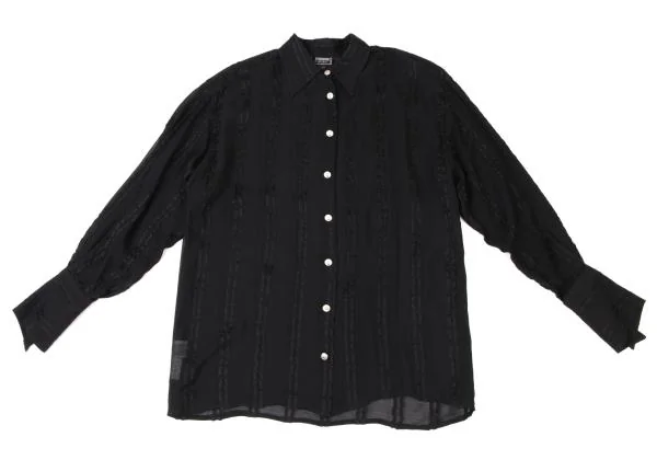 VERSUS Taping Chiffon Blouse K-147188_002