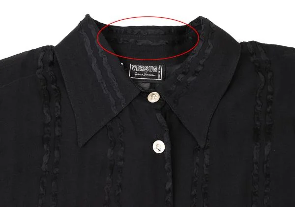 VERSUS Taping Chiffon Blouse K-147188_003