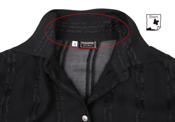 VERSUS Taping Chiffon Blouse K-147188_004