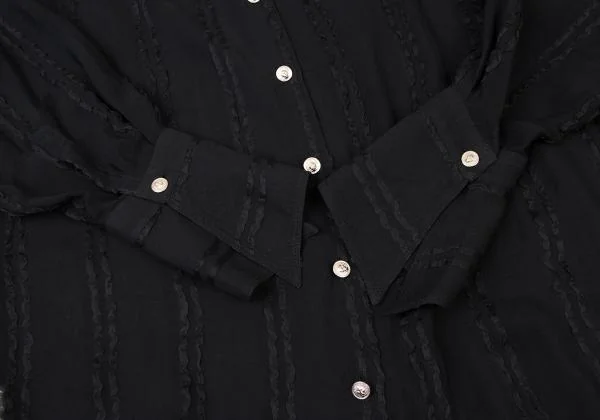 VERSUS Taping Chiffon Blouse K-147188_007