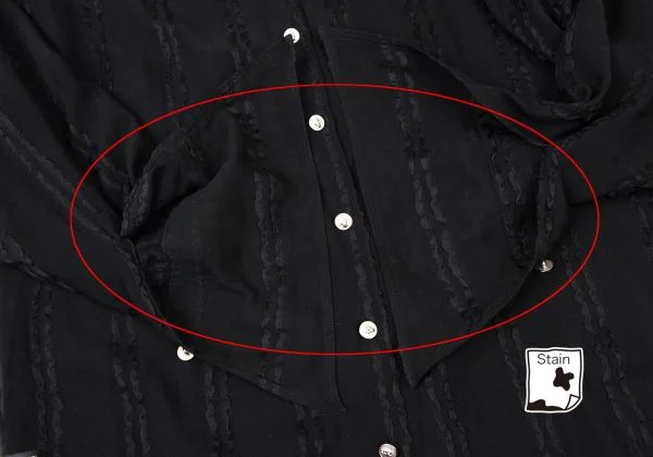 VERSUS Taping Chiffon Blouse K-147188_008