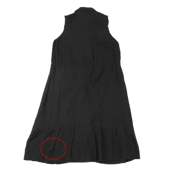 Hussein Chalayan Cotton Drawstring Sleeveless Shirt Tunic K-147211_016