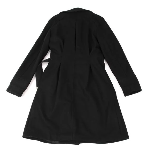 Hussein Chalayan Melton Wool Belted Coat K-147212_016