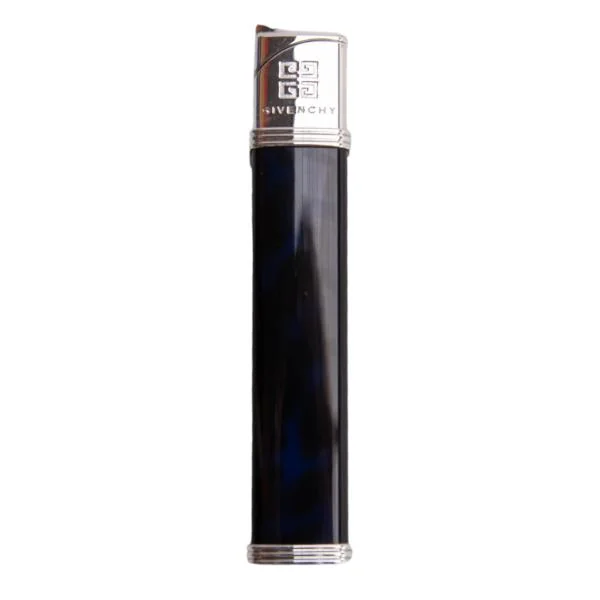 ジバンシィGIVENCHY ライター シルバー黒 K-147218_003