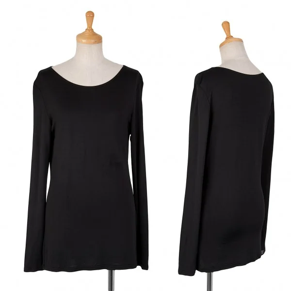 ヨウジヤマモトノアールYohji Yamamoto NOIR 長袖ストレッチ