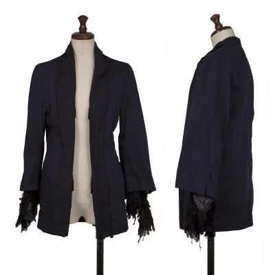 COMME des GARCONS Sleeve Ruffle Layered Design Jacket