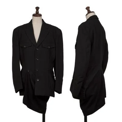COMME des GARCONS Wool Hem Flap Design Jacket